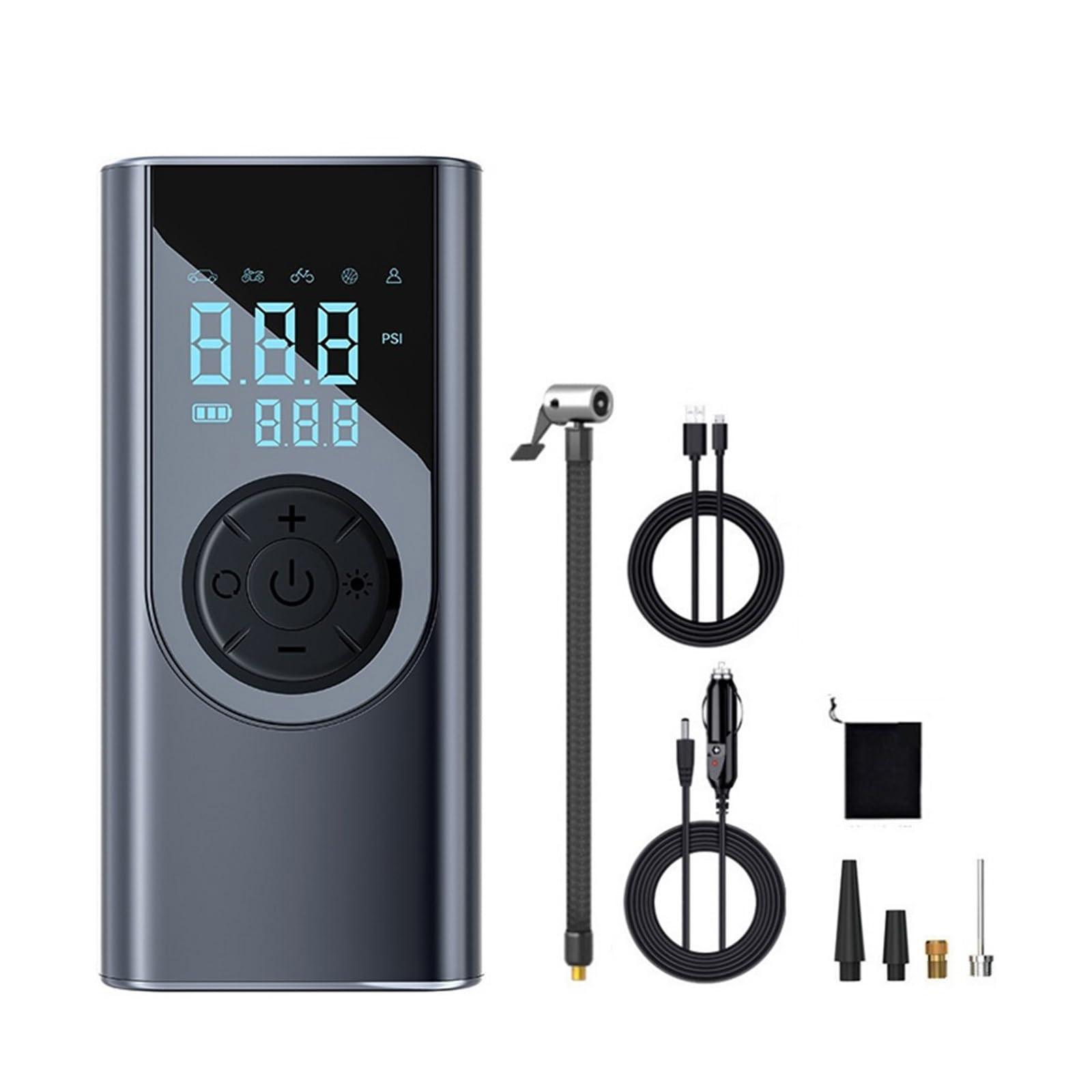 , Portable Car Compressor Multi Function Tire Inflator for Vehicle and Home Use,Electric One Size чёрный
, Portable Car Compressor Multi Function Tire Inflator for Vehicle and Home Use,Electric One Size чёрный