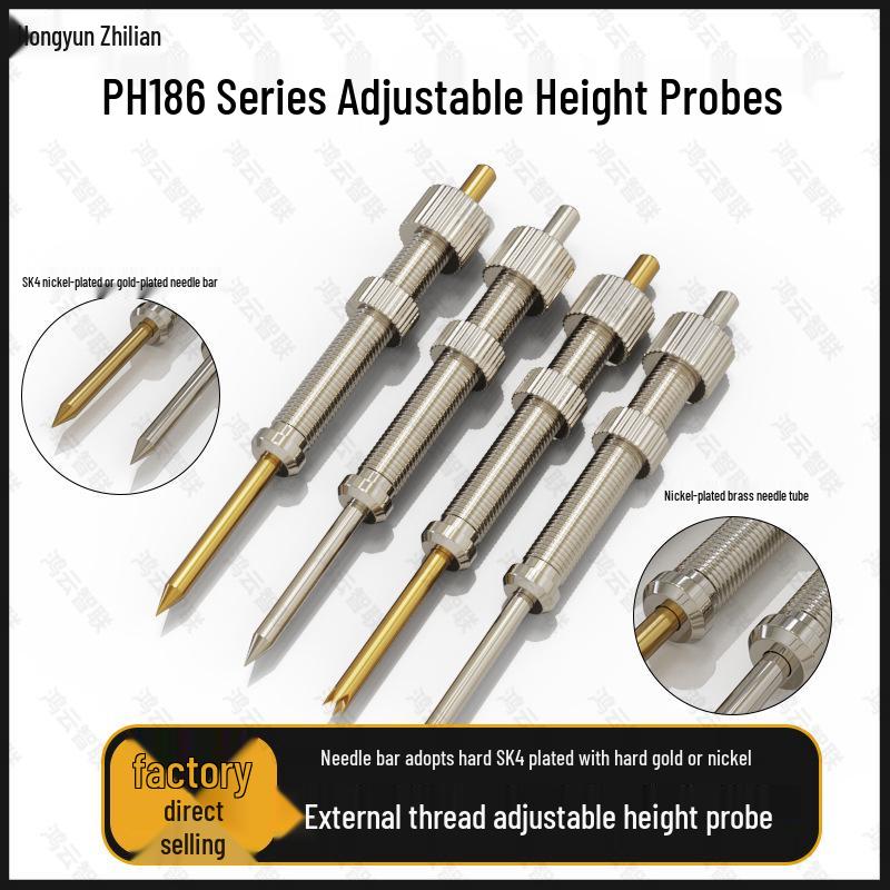 Durable Medium Probe SK4 Needle Shaft PH186 Series: Wear-Resistant Integrated Probe 186-1/2, PH186-B/F. PH186-B1 Nickel Tip
Durable Medium Probe SK4 Needle Shaft PH186 Series: Wear-Resistant Integrated Probe 186-1/2, PH186-B/F. PH186-B1 Nickel Tip