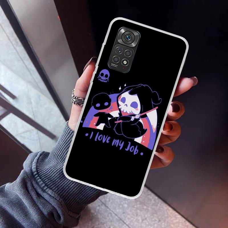 Cute Death Ghost Sickle Phone Case for Xiaomi Redmi Note 15 14 14S 13 12 12S 11 Pro Plus 11E 11T 11S 10S 5G Soft Cover Fundas Re Redmi Note 15 4G
Cute Death Ghost Sickle Phone Case for Xiaomi Redmi Note 15 14 14S 13 12 12S 11 Pro Plus 11E 11T 11S 10S 5G Soft Cover Fundas Re Redmi Note 15 4G