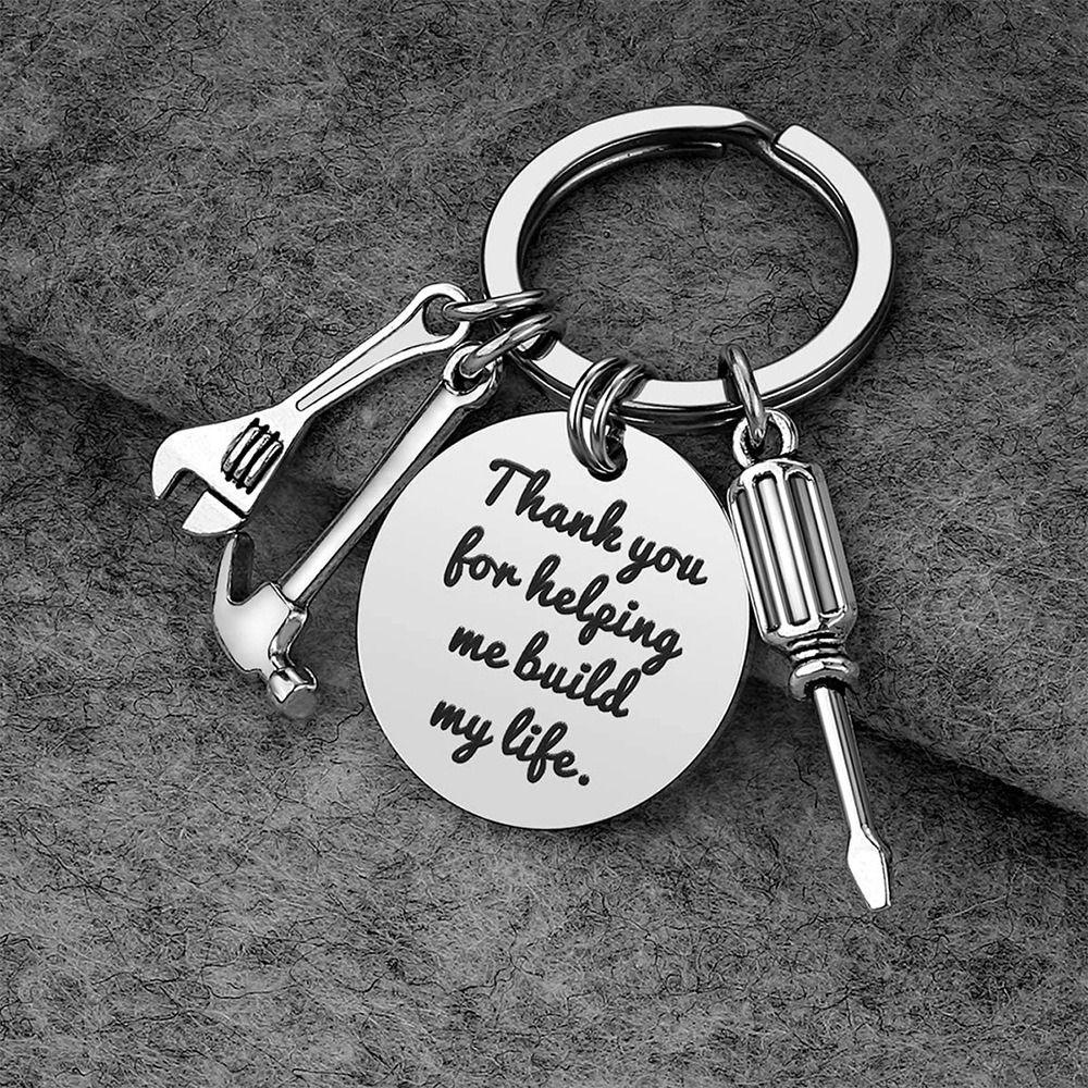 Spanner Father s Day Keychain Screwdriver Repair Tool Pendant Car Key Pendant Stainless-Grandpa
Spanner Father s Day Keychain Screwdriver Repair Tool Pendant Car Key Pendant Stainless-Grandpa
