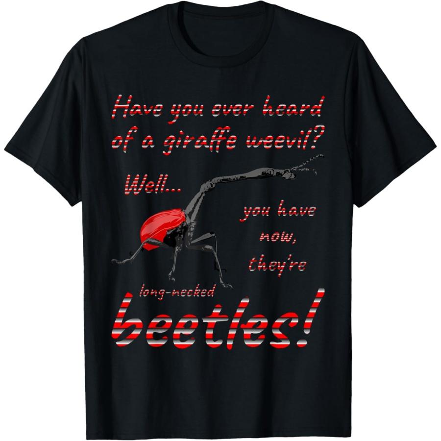 Giraffe Weevil T-Shirt XXXXXL чорний
Giraffe Weevil T-Shirt XXXXXL чорний