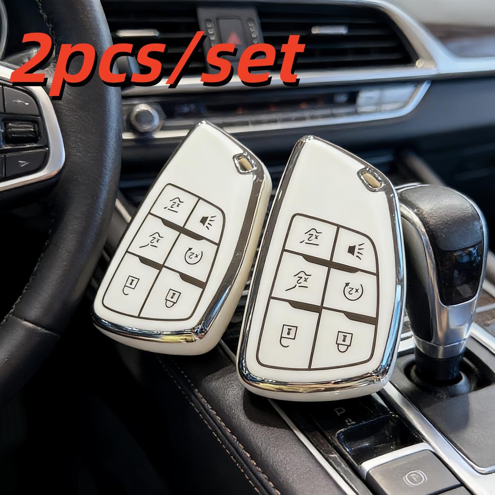 2Pcs Car Key Case Covers For Buick Envision S Plus Avenir For Chevrolet Tahoe Suburban For Gmc Yukon
2Pcs Car Key Case Covers For Buick Envision S Plus Avenir For Chevrolet Tahoe Suburban For Gmc Yukon