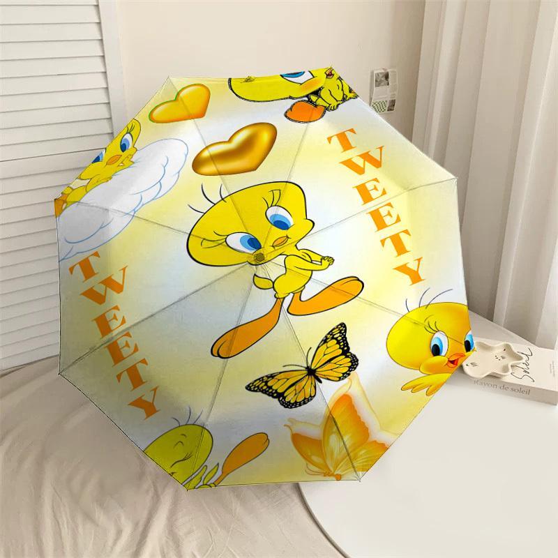 1PC Warner Tweety Bird Automatic Open/Close Umbrella with Windproof, 92-Rib Sturdy Canopy, Durable Ribs1309A
1PC Warner Tweety Bird Automatic Open/Close Umbrella with Windproof, 92-Rib Sturdy Canopy, Durable Ribs1309A