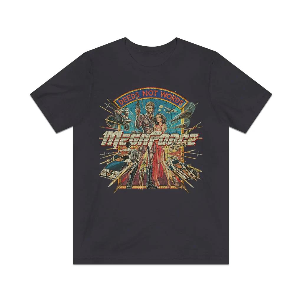 MegaForce Deeds Not Words 1982 Vintage Men s T shirt S
MegaForce Deeds Not Words 1982 Vintage Men s T shirt S