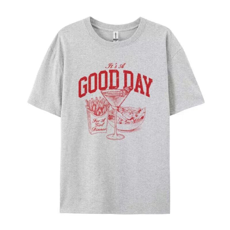 Trendy Cute Aesthetic Girl Dinner Graphic Tees Summer Loose Vacation Tops Women Hippie Funny Foodie T Shirt Retro Cocktail Shirt S
Trendy Cute Aesthetic Girl Dinner Graphic Tees Summer Loose Vacation Tops Women Hippie Funny Foodie T Shirt Retro Cocktail Shirt S
