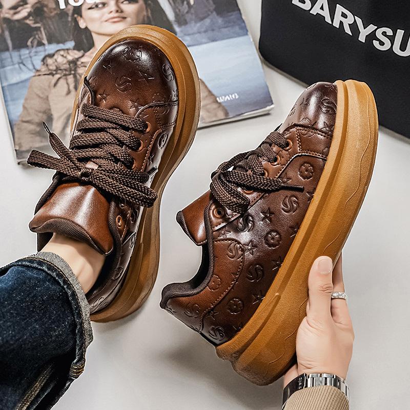 Men s shoes platform casual shoes high quality leather sports shoes 44 коричневий
Men s shoes platform casual shoes high quality leather sports shoes 44 коричневий
