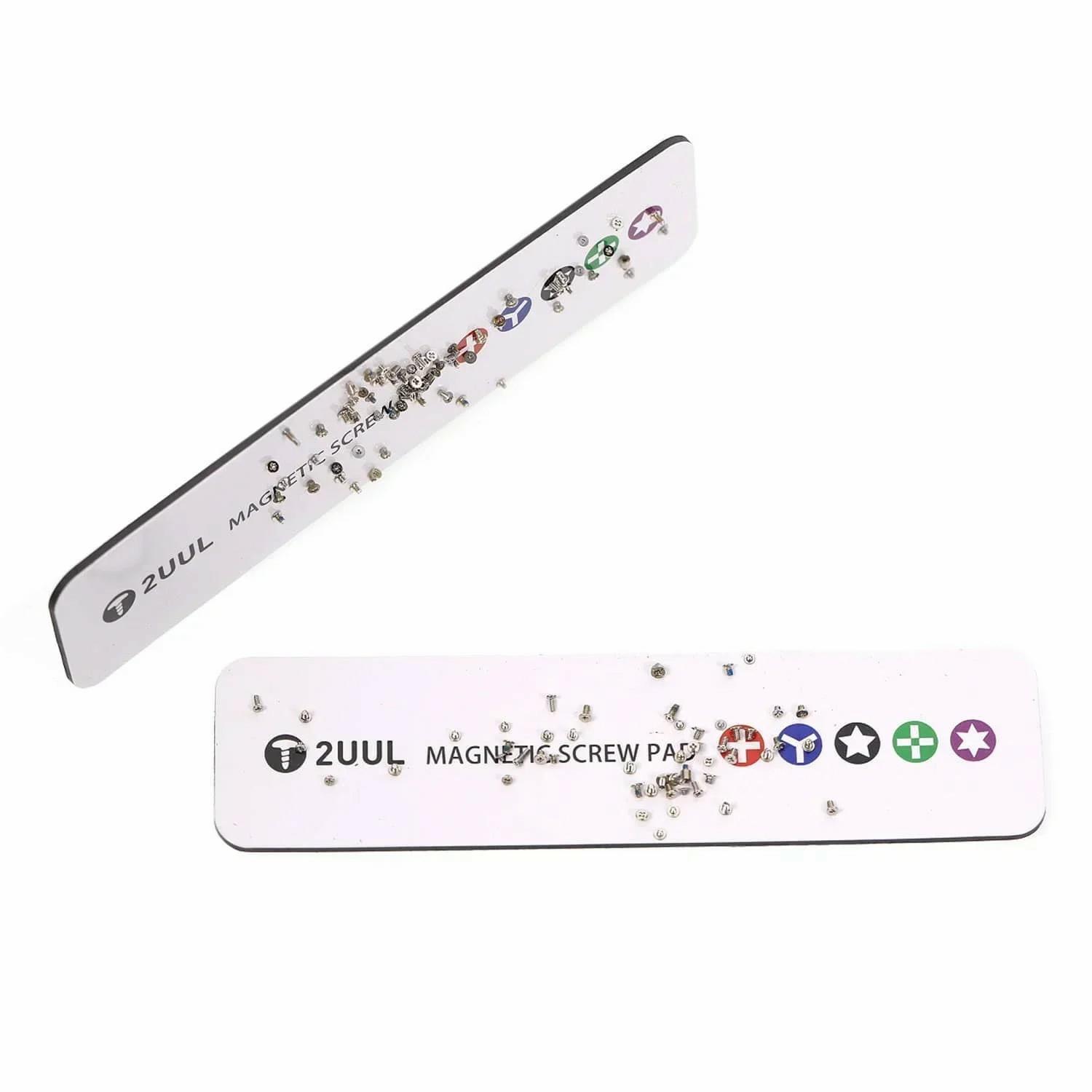 2UUL ST93 14x3.5cm Magnetic Screw Pad Accessories Organizer Mat for Phone Repairing Type A
2UUL ST93 14x3.5cm Magnetic Screw Pad Accessories Organizer Mat for Phone Repairing Type A