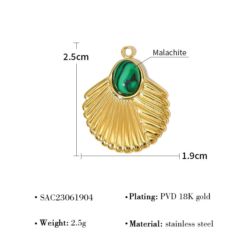 Diy Natural Stone Pendant Accessories 18K Vacuum Plated Titanium Steel Necklace Earrings Accessories Work In Progress
Diy Natural Stone Pendant Accessories 18K Vacuum Plated Titanium Steel Necklace Earrings Accessories Work In Progress