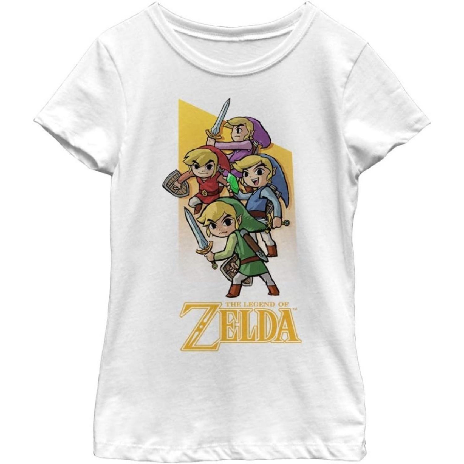 Дитяча футболка Fifth Sun з принтом Лінка з гри Nintendo Legend of Zelda Four Swords XXXXXL білий
Дитяча футболка Fifth Sun з принтом Лінка з гри Nintendo Legend of Zelda Four Swords XXXXXL білий