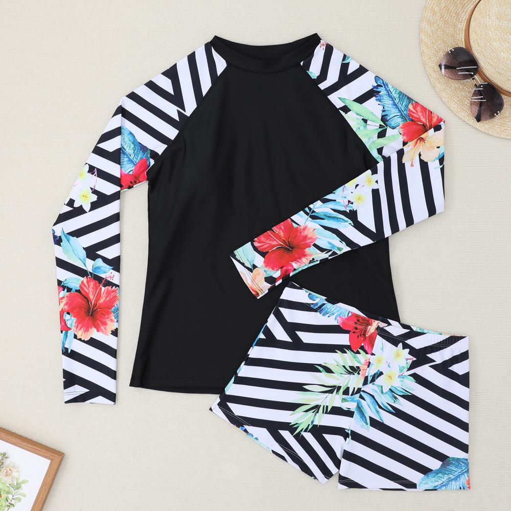 Женский купальник с длинными рукавами в европейском и американском стиле - Сексуальный принт, одежда для серфинга и плавания XL
Женский купальник с длинными рукавами в европейском и американском стиле - Сексуальный принт, одежда для серфинга и плавания XL