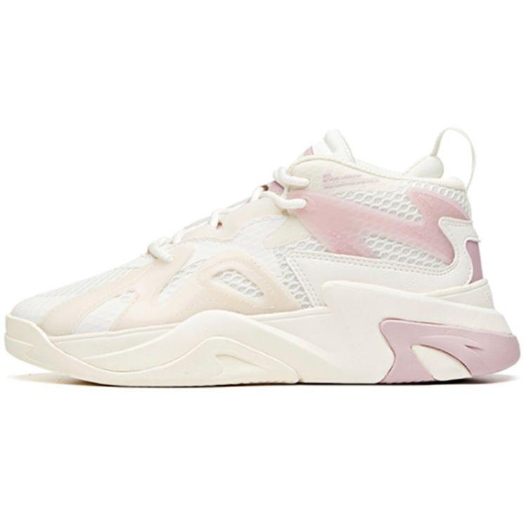 Anta Lifestyle Series Mesh Synthetic Leather High-Top Skate Shoes Women Sneakers Blush-White 922038020-2
Anta Lifestyle Series Mesh Synthetic Leather High-Top Skate Shoes Women Sneakers Blush-White 922038020-2