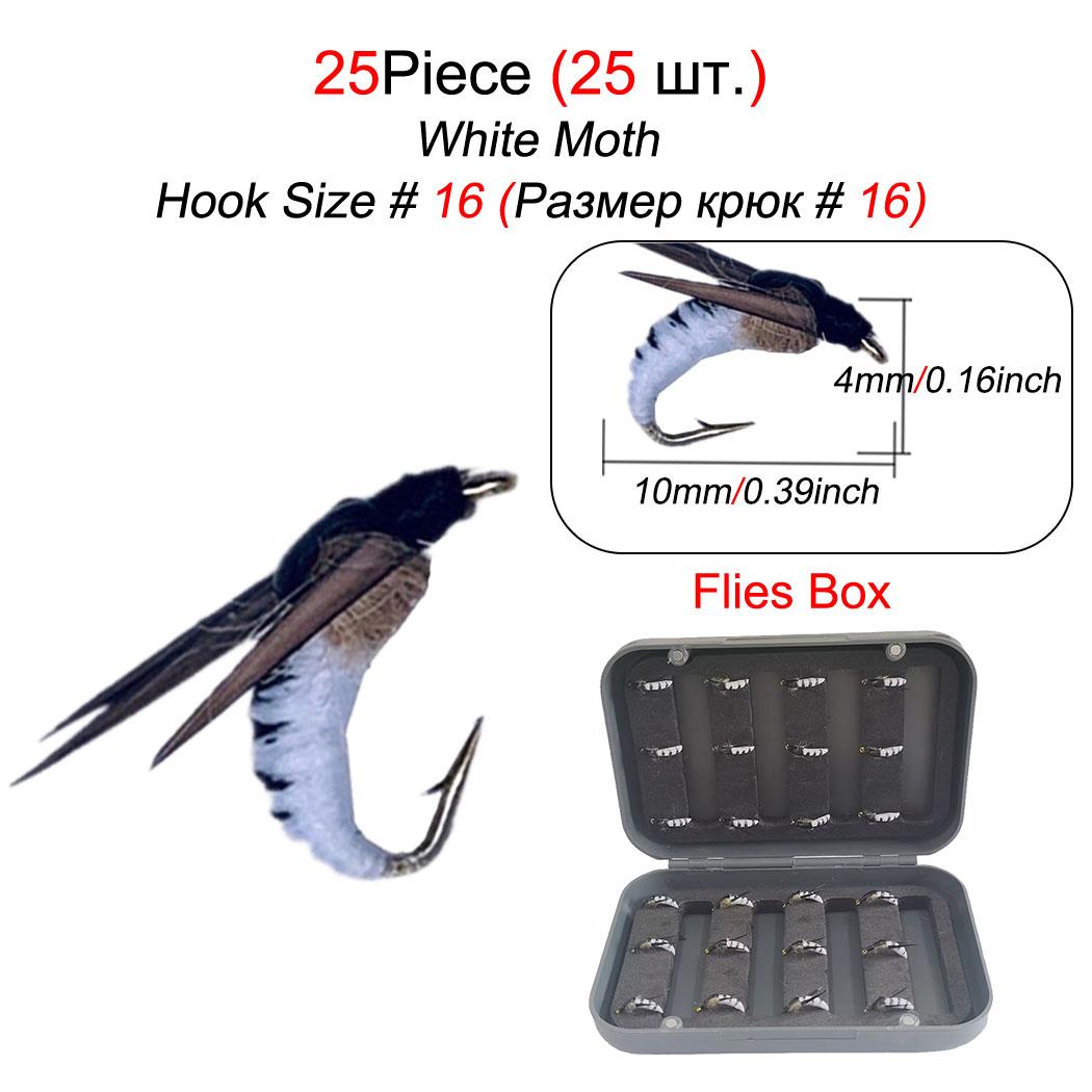 25 шт., приманка для рыбалки нахлыстом, сухие мокрые мухи, искусственная приманка нимфы, приманка для ловли карпа, форели 25Pcs-Size 16
25 шт., приманка для рыбалки нахлыстом, сухие мокрые мухи, искусственная приманка нимфы, приманка для ловли карпа, форели 25Pcs-Size 16