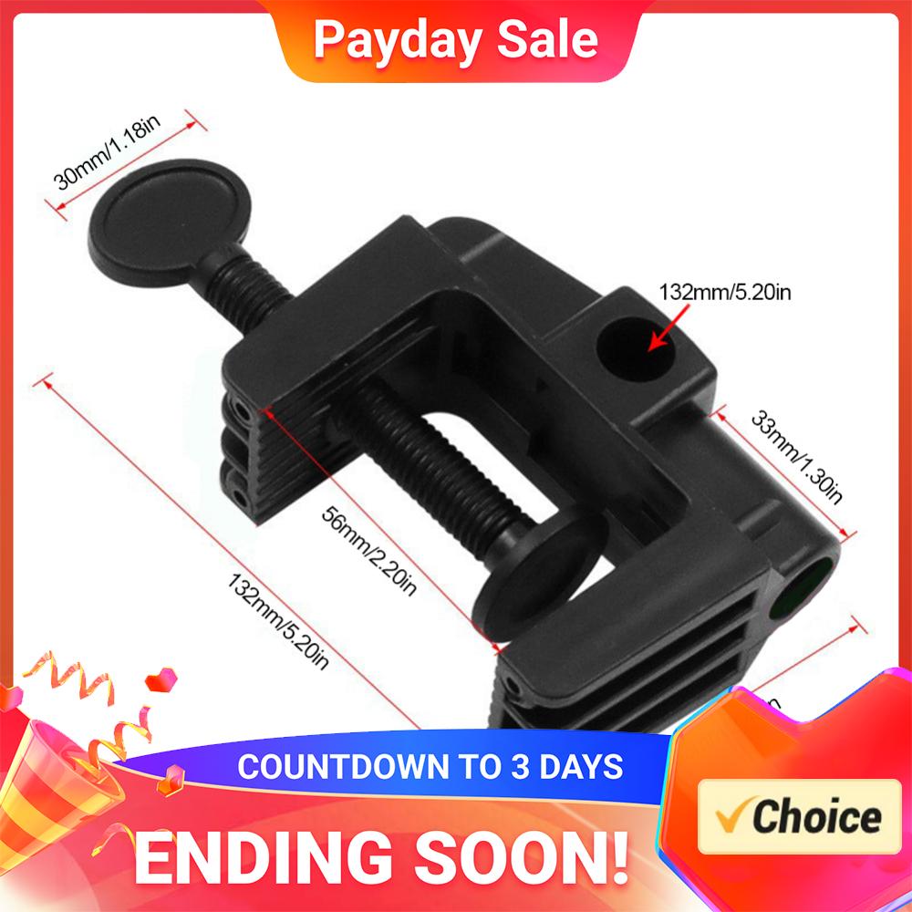 Cantilever Bracket Clamp Non-Slip Broadcast Mic Stand Clamp C Shape Horse Buckle Clip for Microphone Desk Lamp Ringlight as show
Cantilever Bracket Clamp Non-Slip Broadcast Mic Stand Clamp C Shape Horse Buckle Clip for Microphone Desk Lamp Ringlight as show