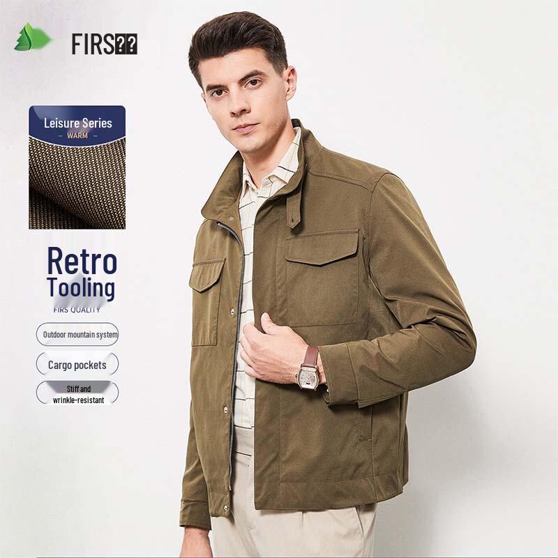 Shanshan Men s Retro Workwear Stand-Collar Jacket 180/96A
Shanshan Men s Retro Workwear Stand-Collar Jacket 180/96A