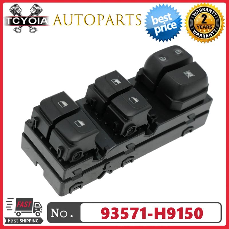 Left Door Master Power Window Switch Driver 93571-H9150 93571H9150 For Kia Rio 2018- ALL 1.6L L4 - Gas
Left Door Master Power Window Switch Driver 93571-H9150 93571H9150 For Kia Rio 2018- ALL 1.6L L4 - Gas