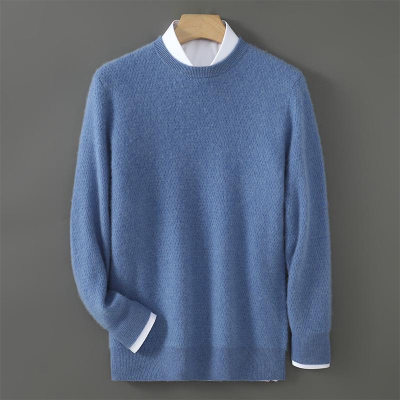 Men s Solid Color Wool Sweater, Round Neck, Autumn/Winter 2025, Business Casual, Loose Long Sleeve Knitwear XL
Men s Solid Color Wool Sweater, Round Neck, Autumn/Winter 2025, Business Casual, Loose Long Sleeve Knitwear XL