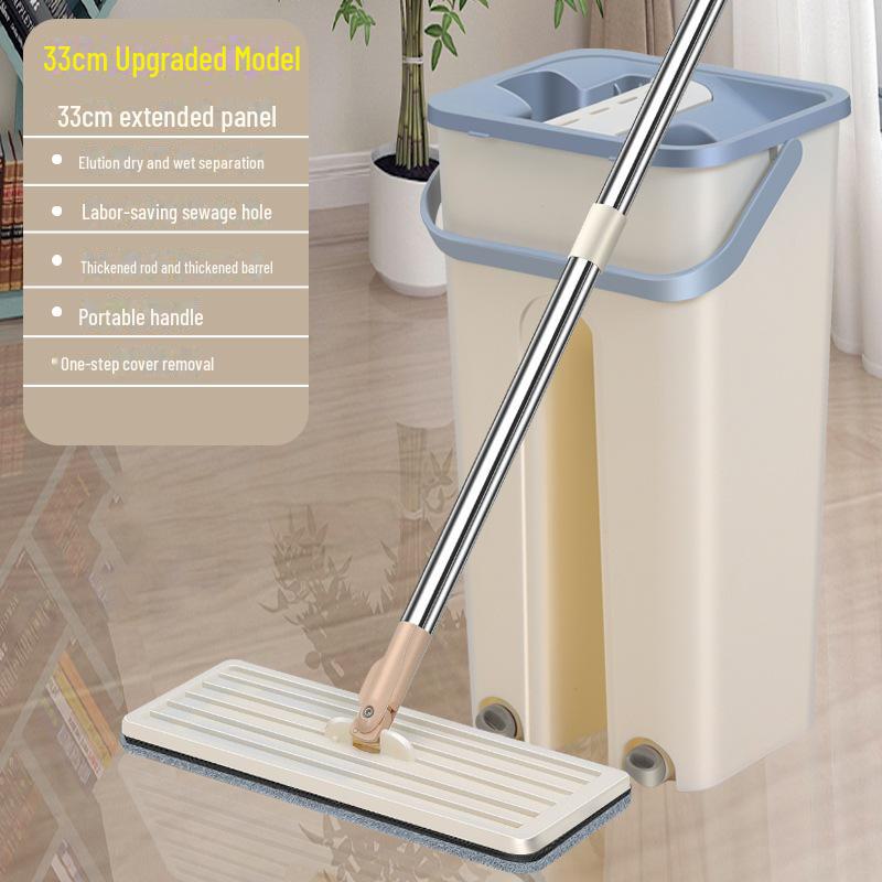 Бесконтактная швабра и ведро двойного назначения для влажной и сухой уборки деревянных полов Mop + 1 Cloth + Scraper (No Bucket) покинуть белый
Бесконтактная швабра и ведро двойного назначения для влажной и сухой уборки деревянных полов Mop + 1 Cloth + Scraper (No Bucket) покинуть белый