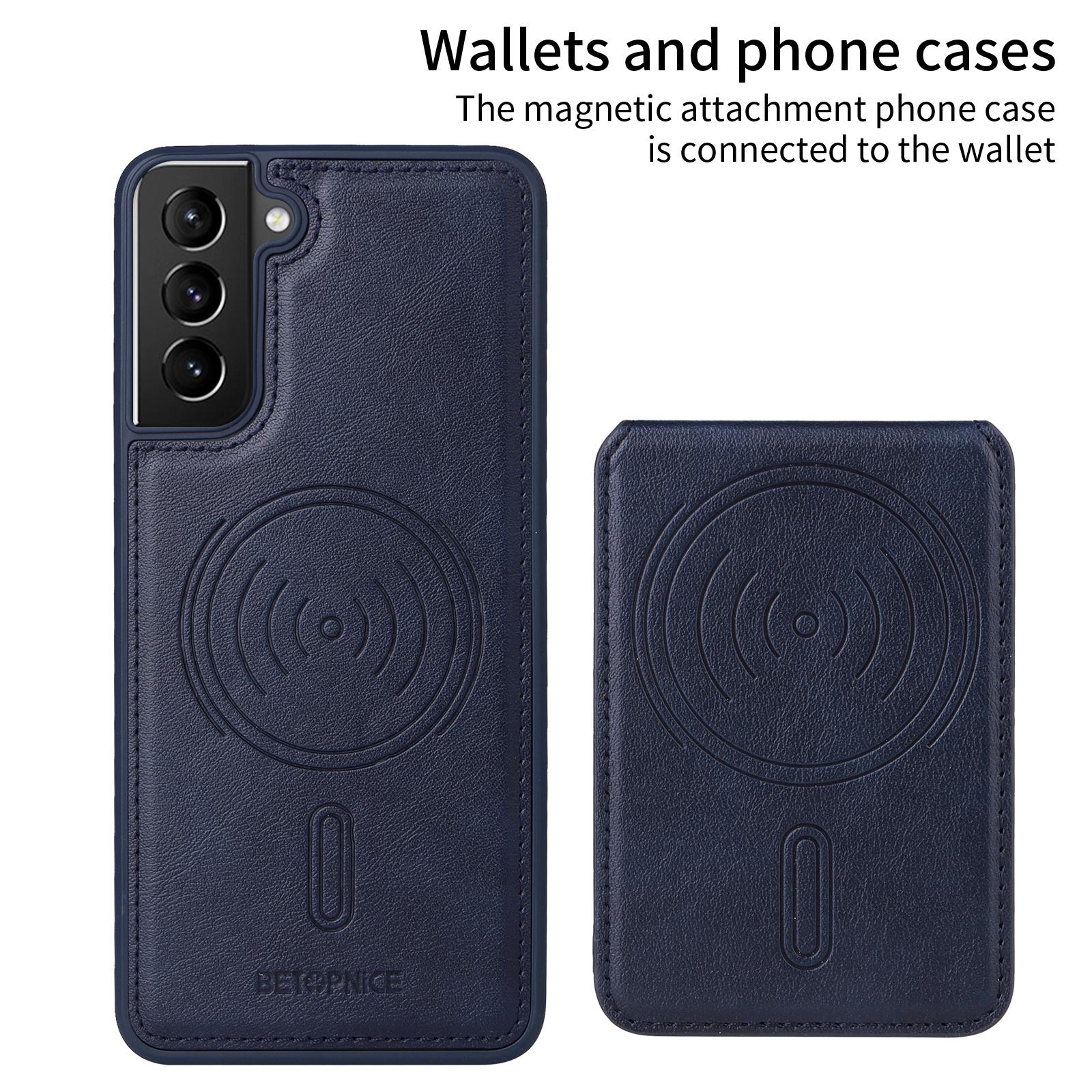 For Samsung Galaxy S21+ 5G Magnetic Case BETOPNICE RFID Blocking Leather Phone Back Cover with Detachable Card Bag Brown
For Samsung Galaxy S21+ 5G Magnetic Case BETOPNICE RFID Blocking Leather Phone Back Cover with Detachable Card Bag Brown