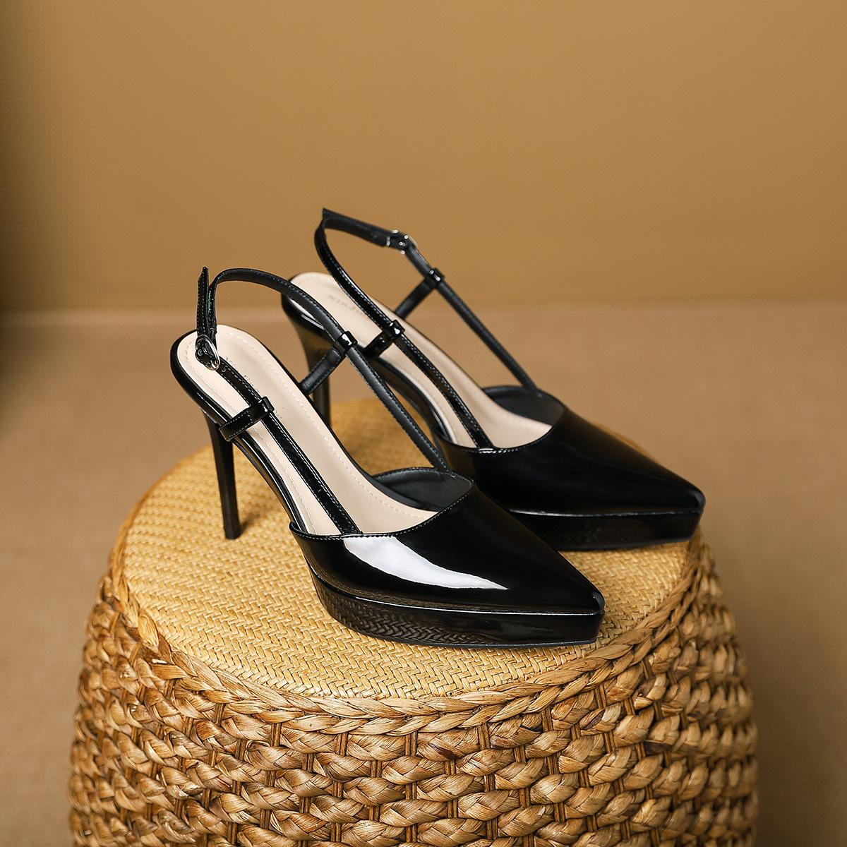 999-1 Baotou thin heel pointed women s shoes new sexy outer waterproof table fashion high heels women 34 чёрный
999-1 Baotou thin heel pointed women s shoes new sexy outer waterproof table fashion high heels women 34 чёрный