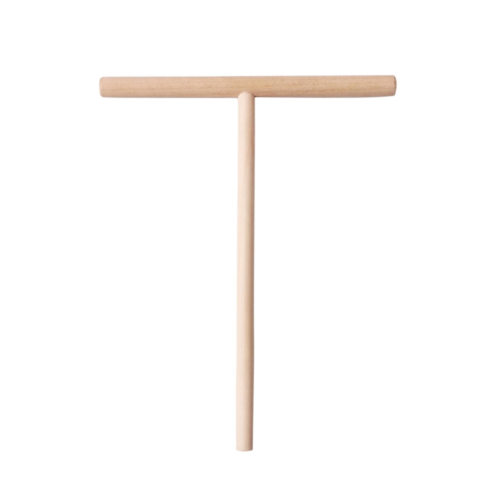 Wooden T-Shaped Spreader Tool for Crepe and Pancake Making Easy to Assemble and Use for Even Batter Distribution and Cooking One Size
Wooden T-Shaped Spreader Tool for Crepe and Pancake Making Easy to Assemble and Use for Even Batter Distribution and Cooking One Size