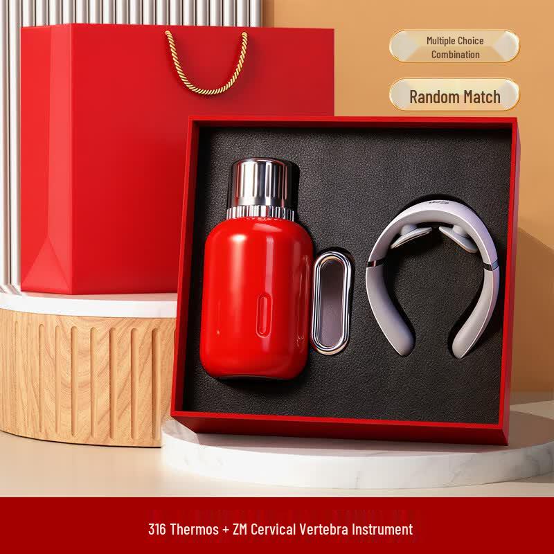 JiliFa 316 Stainless Steel Thermos & Neck Massager Two-Piece Set
JiliFa 316 Stainless Steel Thermos & Neck Massager Two-Piece Set