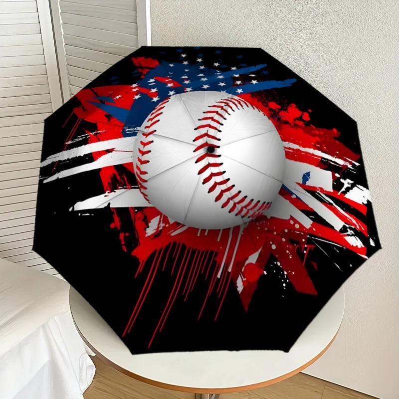 1pc American Baseball Artwork Umbrella with Plastic Handle,Suitable for All Seasons Home Travel Outdoor UmbrellaDD1607
1pc American Baseball Artwork Umbrella with Plastic Handle,Suitable for All Seasons Home Travel Outdoor UmbrellaDD1607