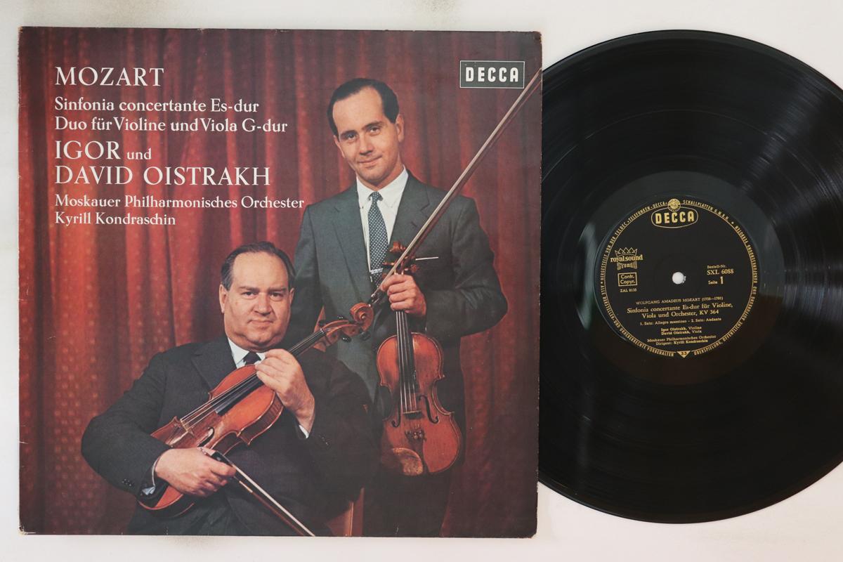 LP Record IGOR OISTRACH, DAVID OISTRACH, KIRI - Mozart Sinfonia Concertante K.364, SXL6088 DECCA 1997 Germany Classical Used
LP Record IGOR OISTRACH, DAVID OISTRACH, KIRI - Mozart Sinfonia Concertante K.364, SXL6088 DECCA 1997 Germany Classical Used