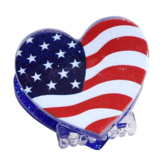 Hair Claw Red White Blue Star Design Mini Hair Clip Independence Q
Hair Claw Red White Blue Star Design Mini Hair Clip Independence Q