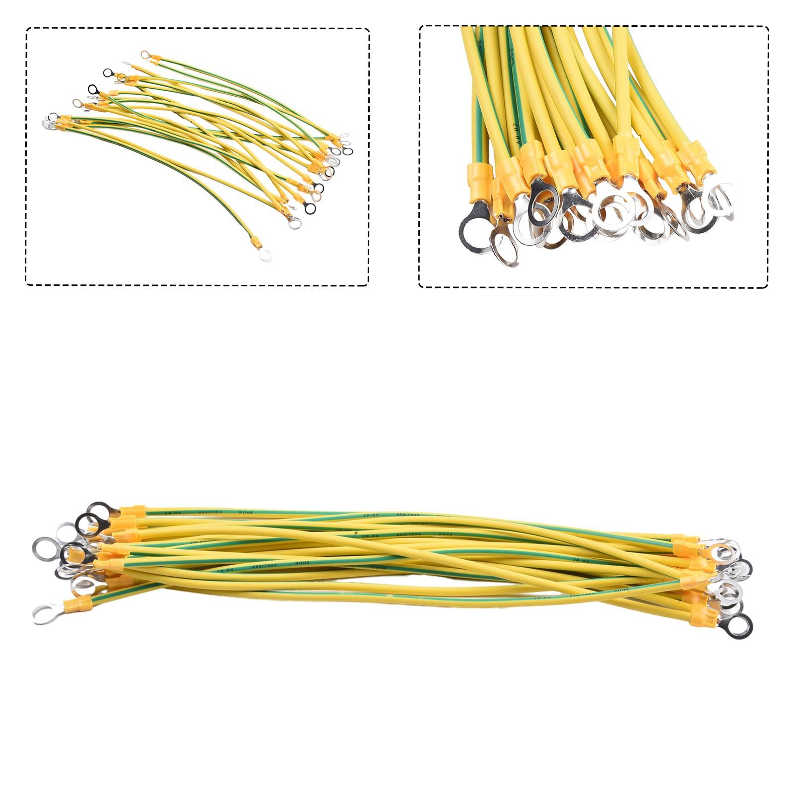 10см/20см/30см Дріт заземлення 20шт Гнучка мідь Практичний 12AWG-30CM
10см/20см/30см Дріт заземлення 20шт Гнучка мідь Практичний 12AWG-30CM