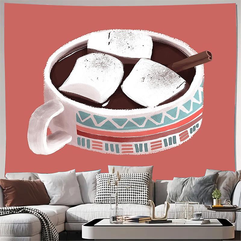 Cozy Coffee Aesthetic Tapestry Wall Hanging Boho Room Decor Dorm Wall Art Latte Lover Gift Coffee Shop Vibes Cute Dorm Decor Bed 74x94cm(29x37in)
Cozy Coffee Aesthetic Tapestry Wall Hanging Boho Room Decor Dorm Wall Art Latte Lover Gift Coffee Shop Vibes Cute Dorm Decor Bed 74x94cm(29x37in)