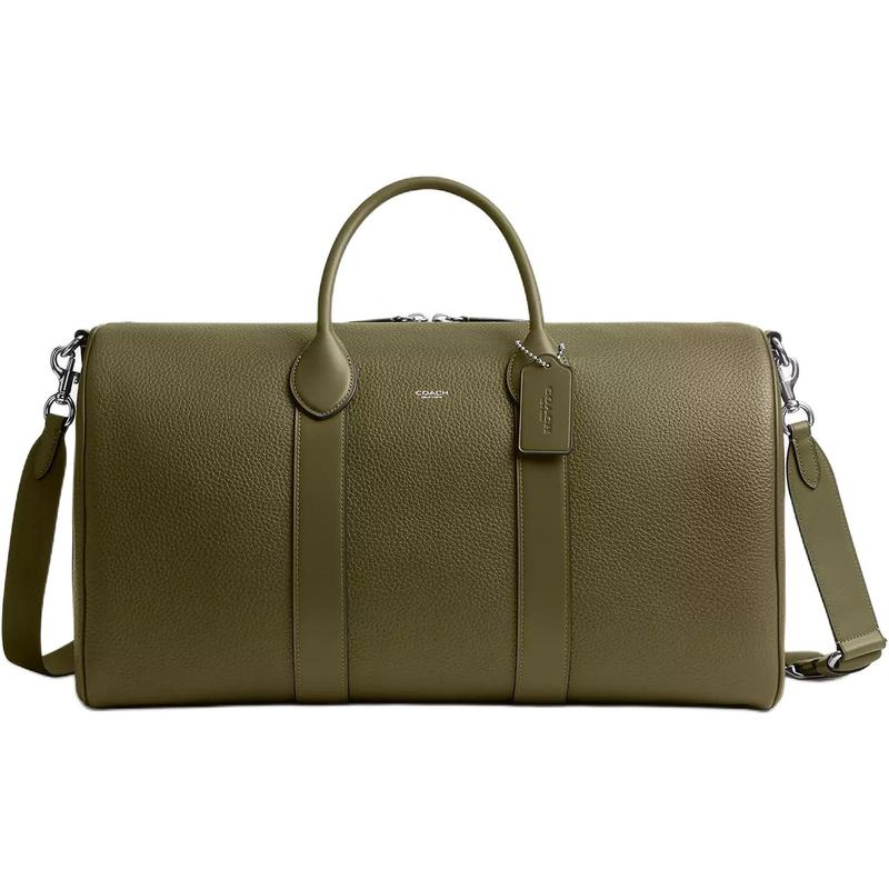 COACH Compass 50 Letter Logo Shoulder Strap Adjustable and Removable Pebbled Leather and Refined Calfskin Travel Bag Men’s Green зелений
COACH Compass 50 Letter Logo Shoulder Strap Adjustable and Removable Pebbled Leather and Refined Calfskin Travel Bag Men’s Green зелений