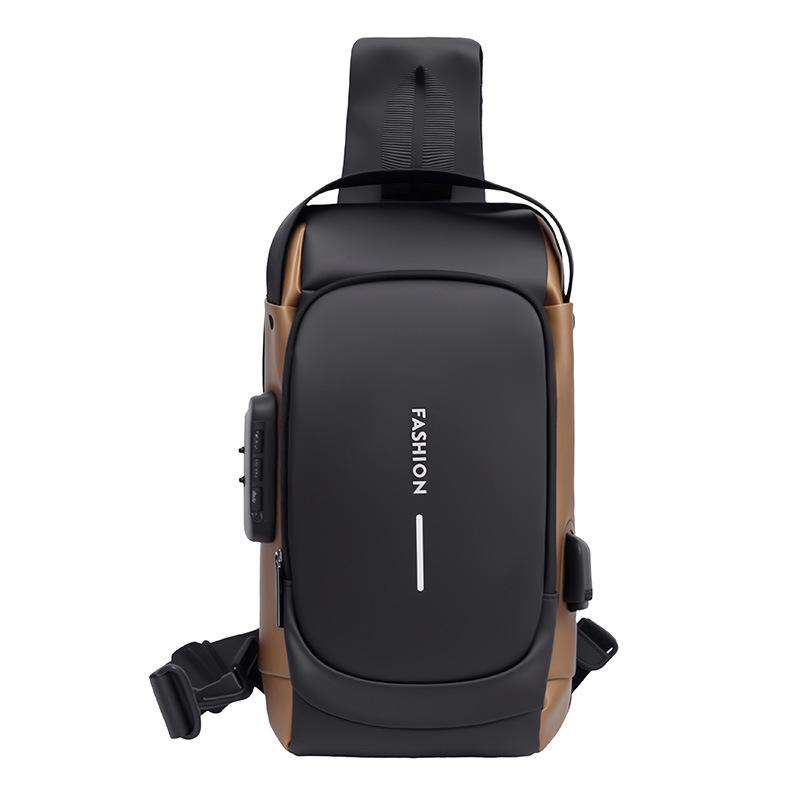 Мужская сумка через плечо из оксфордской ткани с кодовым замком и USB-портом Standard Size
Мужская сумка через плечо из оксфордской ткани с кодовым замком и USB-портом Standard Size