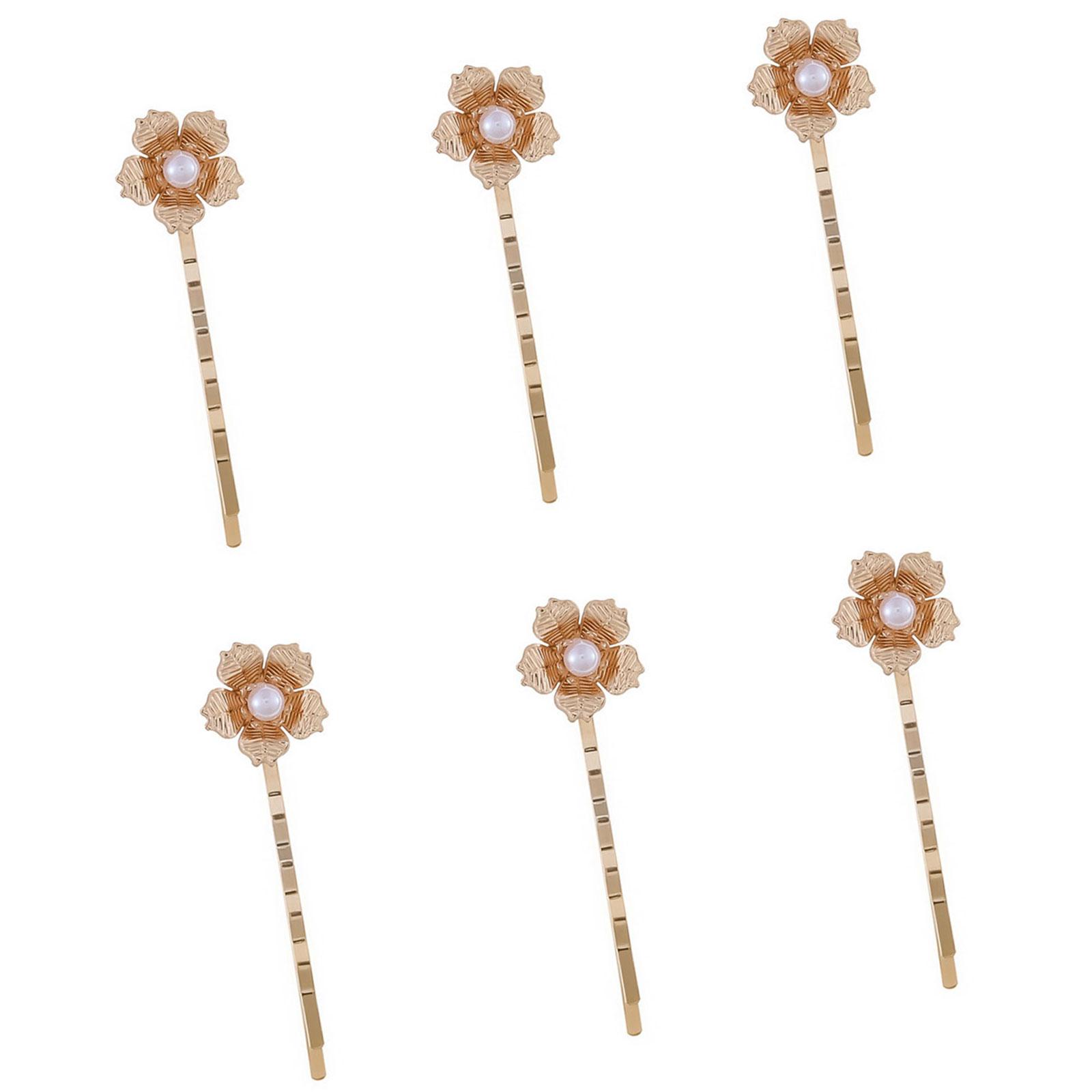 Set of 6pcs Elegant Pearls Rhinestones Baroque Hair Barrettes Metal Hairpin Stylish Headdress For Formal Occasion C
Set of 6pcs Elegant Pearls Rhinestones Baroque Hair Barrettes Metal Hairpin Stylish Headdress For Formal Occasion C