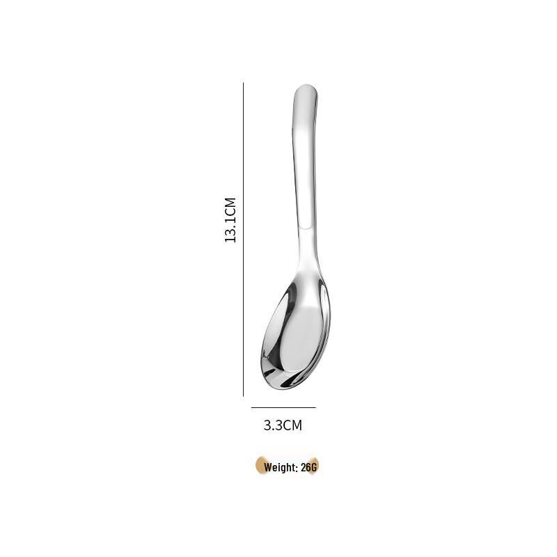 Zhishi 316 Stainless Steel Flat-Bottom Spoon Set
Zhishi 316 Stainless Steel Flat-Bottom Spoon Set