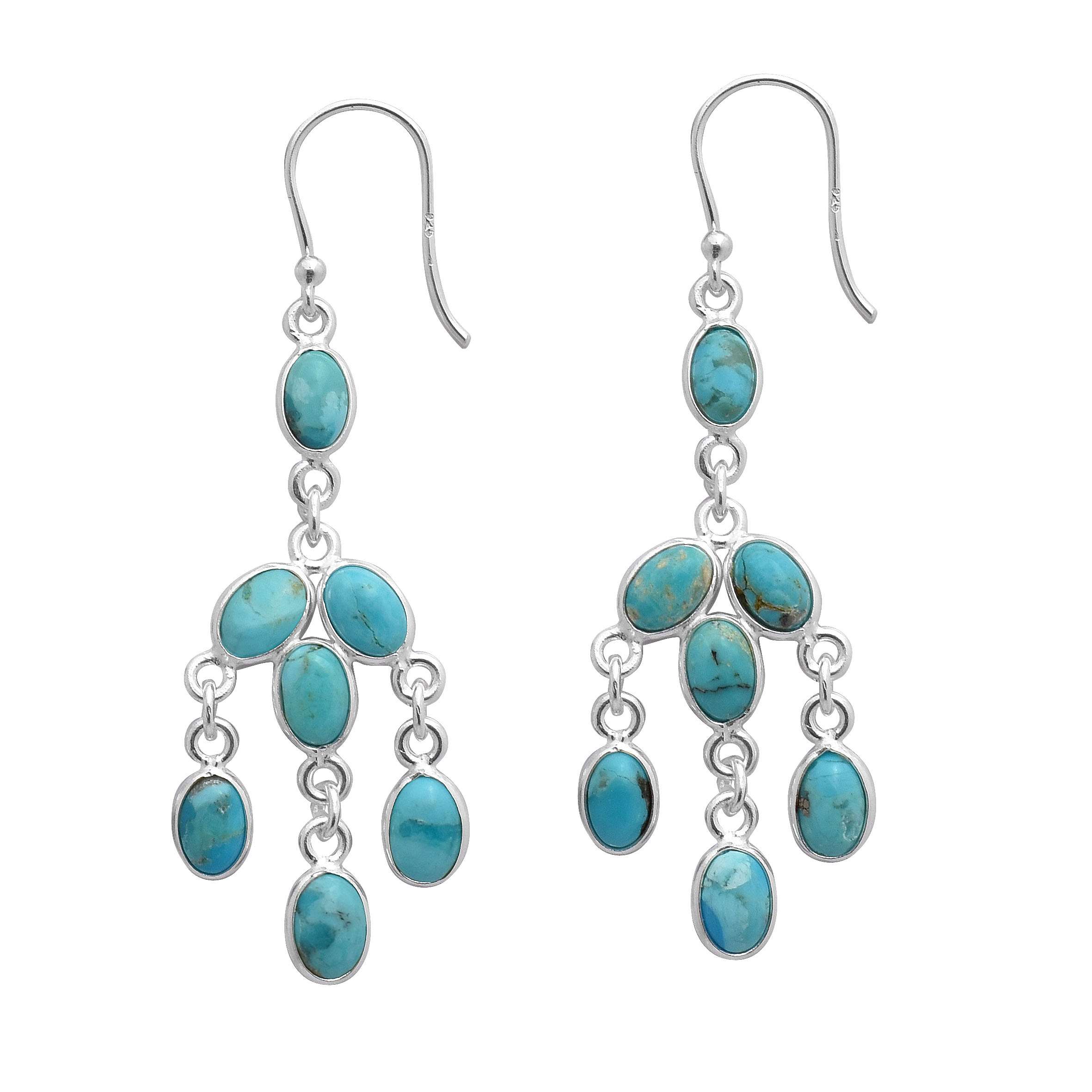 Turquoise Gemstone Earrings Solid 925 Sterling Silver Handmade Earrings Jewelry Gift For Women And Girls E-3254
Turquoise Gemstone Earrings Solid 925 Sterling Silver Handmade Earrings Jewelry Gift For Women And Girls E-3254