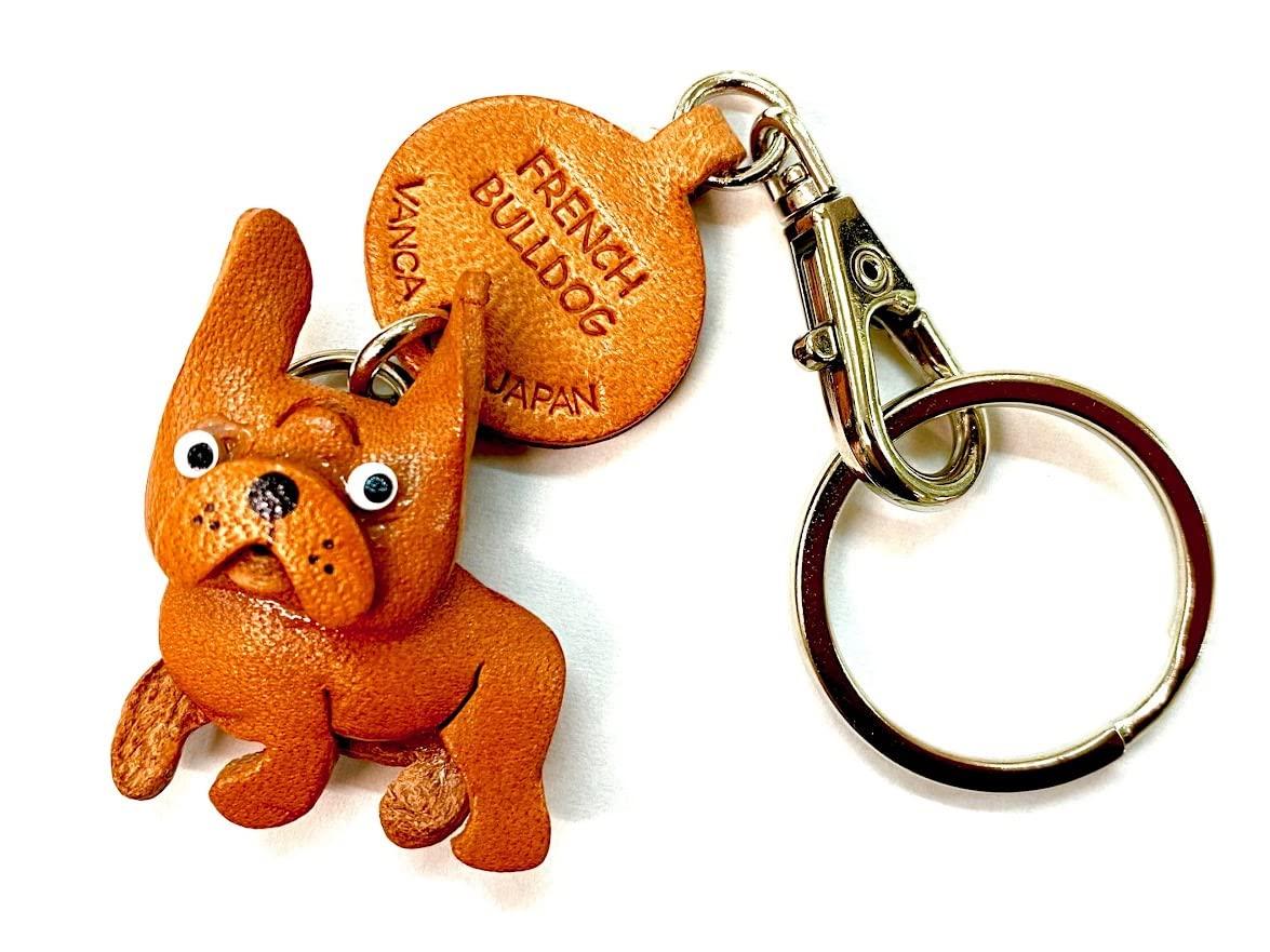 French Bulldog Genuine Leather Dog Banka Craft Leather Story in Keychain, (Handmade Japan)
French Bulldog Genuine Leather Dog Banka Craft Leather Story in Keychain, (Handmade Japan)