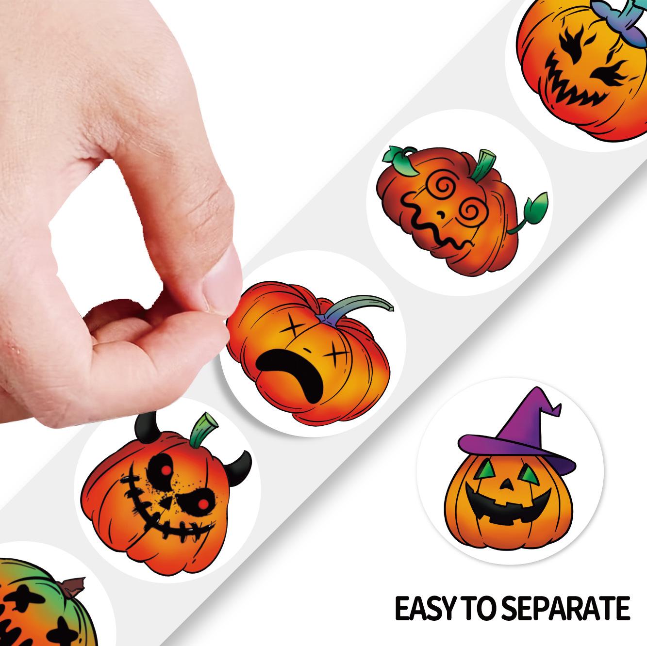 200pcs HalloweenGift Stickers Pumpkin Sticker Packaging Sealing Label Sticker 1inch DIY Labels Horror Creation Party Decoration
200pcs HalloweenGift Stickers Pumpkin Sticker Packaging Sealing Label Sticker 1inch DIY Labels Horror Creation Party Decoration