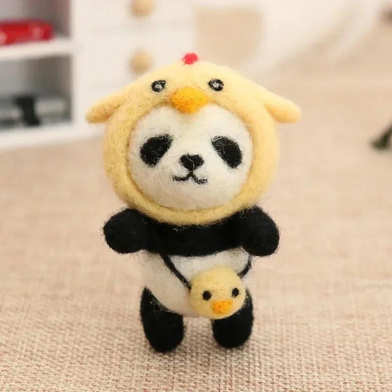 DIY Wool Felt Handmade Panda Unfinished Doll Material Pack Kit Crafts Cute Animal Plush Toy Children Amusing Educational Birthday Present DIY Material Package
DIY Wool Felt Handmade Panda Unfinished Doll Material Pack Kit Crafts Cute Animal Plush Toy Children Amusing Educational Birthday Present DIY Material Package