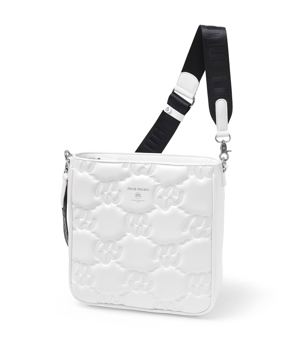 Miramilan Carina Men s Shoulder Bag, White
Miramilan Carina Men s Shoulder Bag, White