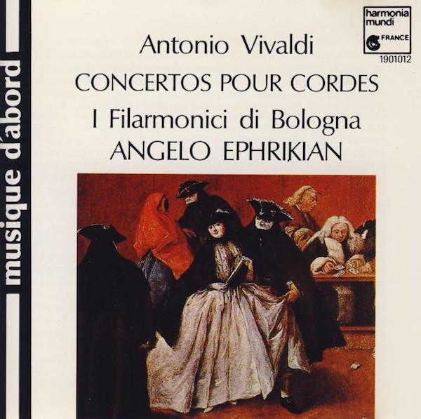 CD EPHRIKIAN; BOLOGNA PO - Vivaldi;String Concertos HMA1901012 Harmonia Mundi 1988 France Classical Used
CD EPHRIKIAN; BOLOGNA PO - Vivaldi;String Concertos HMA1901012 Harmonia Mundi 1988 France Classical Used