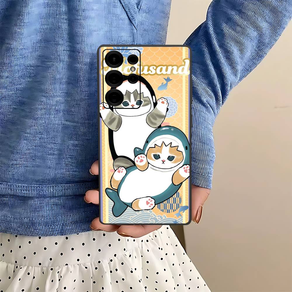 M-Mofusand Cute Shark Cat Phone Case For Samsung S 24 Fe 25 Ultra Plus 20 Lite 21 30 22 23 24 22 Ultra 5G Fundas Samsung S22 Plus 5G
M-Mofusand Cute Shark Cat Phone Case For Samsung S 24 Fe 25 Ultra Plus 20 Lite 21 30 22 23 24 22 Ultra 5G Fundas Samsung S22 Plus 5G