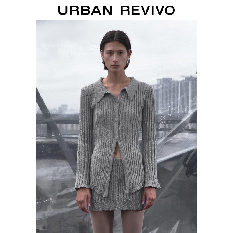 UR Women s Textured Knit Lapel Cardigan M
UR Women s Textured Knit Lapel Cardigan M