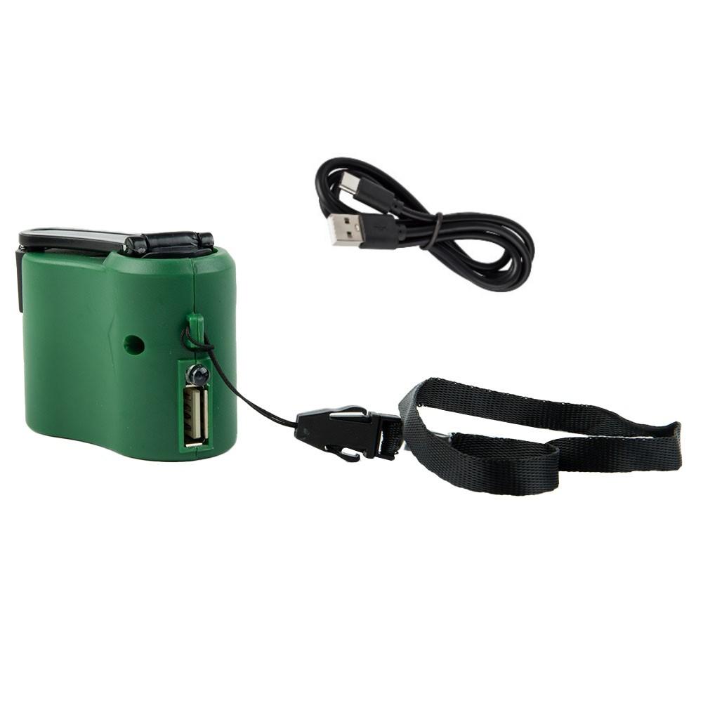 Outdoor Power Supply USB Hand Crank Charger Manual Power Generator For Phone Manual Generator For Mobile Devices зелений
Outdoor Power Supply USB Hand Crank Charger Manual Power Generator For Phone Manual Generator For Mobile Devices зелений