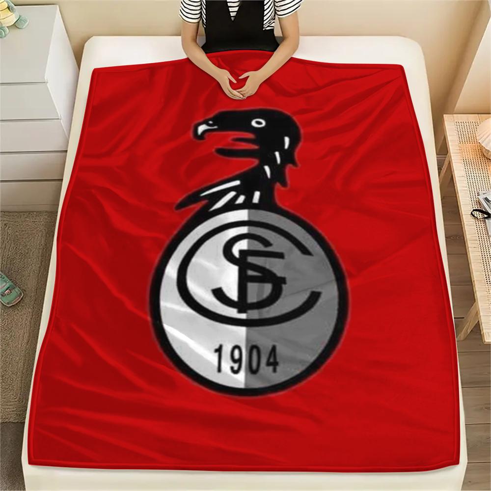 1pc SC Freiburg Print Flannel Blanket, High quality Comfortable for All Seasons, Home Decor, Warmth and Comfort, Perfect for Christmas Gifts82 80cm x 120cm
1pc SC Freiburg Print Flannel Blanket, High quality Comfortable for All Seasons, Home Decor, Warmth and Comfort, Perfect for Christmas Gifts82 80cm x 120cm