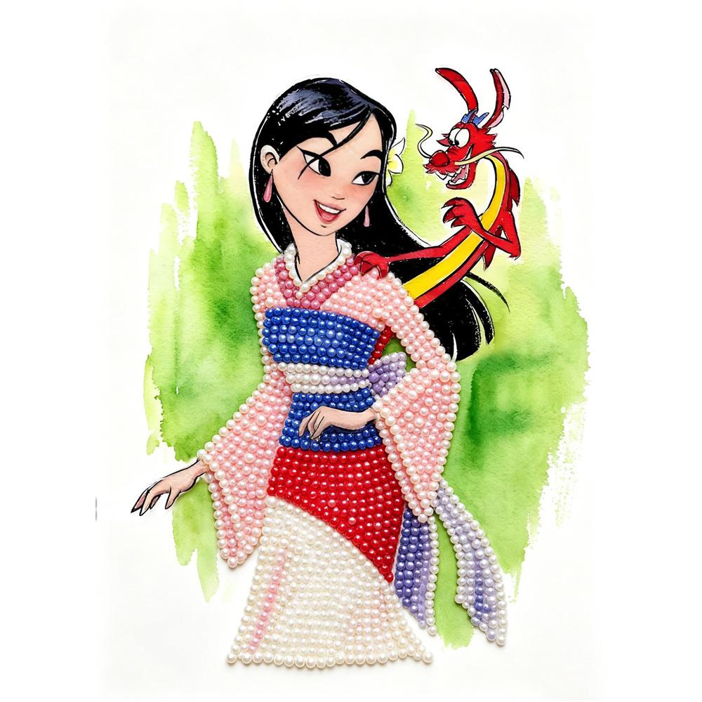 Disney Pearl Painting Mulan and Mushu Dragon DIY Pearl Art Pearl Painting Kit Pearl Art Painting Wall for Home and Office Decoration, Handmade Gifts 30x40
Disney Pearl Painting Mulan and Mushu Dragon DIY Pearl Art Pearl Painting Kit Pearl Art Painting Wall for Home and Office Decoration, Handmade Gifts 30x40