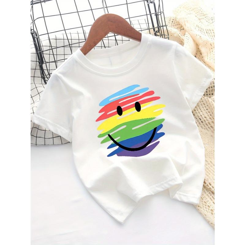 European Size Childrens Fashion Round Neck T-Shirt Casual Printed Top 164cm білий
European Size Childrens Fashion Round Neck T-Shirt Casual Printed Top 164cm білий