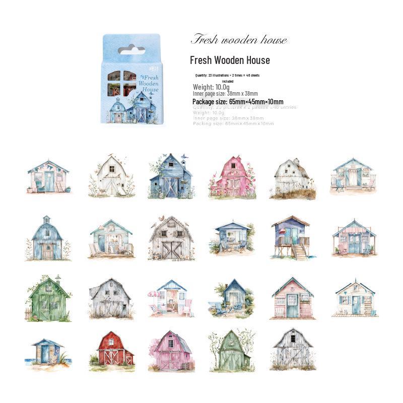 Sugar Poetry Little House Sticker Collection: 46 DIY Collage Sheets, 6 Styles
Sugar Poetry Little House Sticker Collection: 46 DIY Collage Sheets, 6 Styles