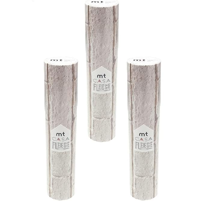 mt casa fleece set Brick 230mm wide x 5m Removable masking tape Wallpaper Furniture DIY Stylish Remake Sheet Wallpaper Sticker 3-roll (White / long)
mt casa fleece set Brick 230mm wide x 5m Removable masking tape Wallpaper Furniture DIY Stylish Remake Sheet Wallpaper Sticker 3-roll (White / long)