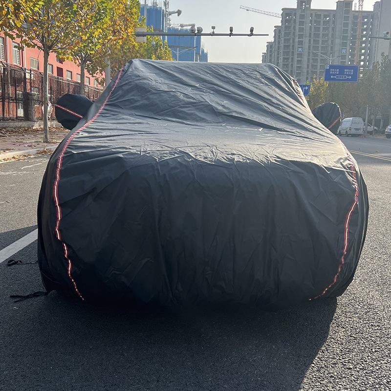 Oxford Thickened Universal Car Cover - All Seasons Rain & Sun Protection Custom Fit чорний
Oxford Thickened Universal Car Cover - All Seasons Rain & Sun Protection Custom Fit чорний