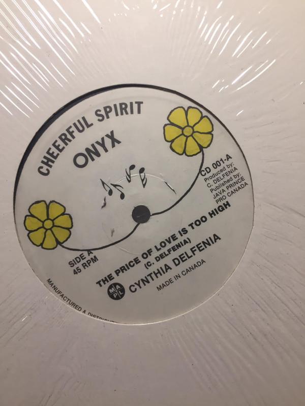 12inch Record CYNTHIA DELFENIA Price Of Love Is Too High CD001 Cheerful Spirit Canada Reggae Ska Dub Used
12inch Record CYNTHIA DELFENIA Price Of Love Is Too High CD001 Cheerful Spirit Canada Reggae Ska Dub Used